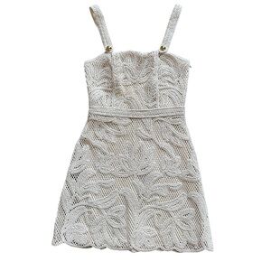 Maje Ivory Knit Dress